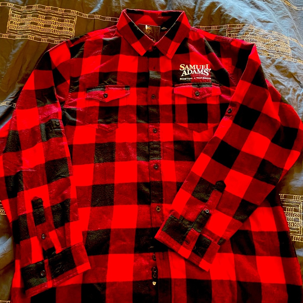Sam Adams Taproom Flannel